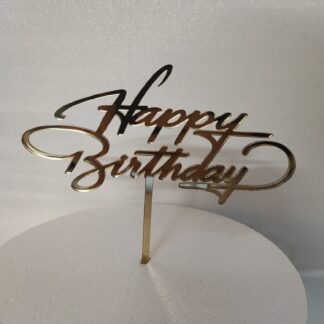 Madrid Topper "Happy Birthday"