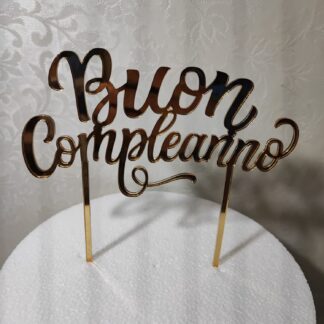 Barcellona Topper "Buon Compleanno"